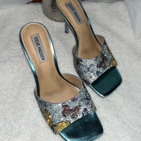 🦋Butterfly Multi Rhinestone High Heel Sandals 🦋